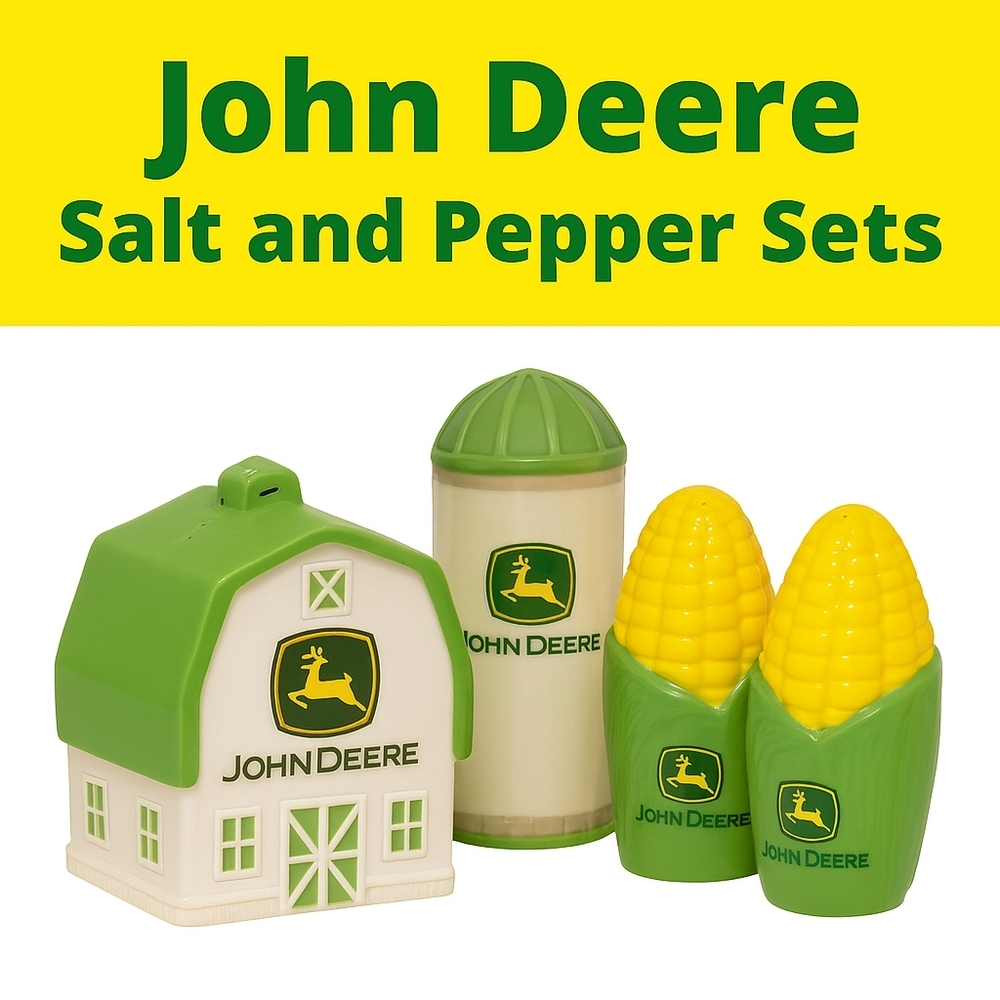 John Deere Salt And Pepper Sets